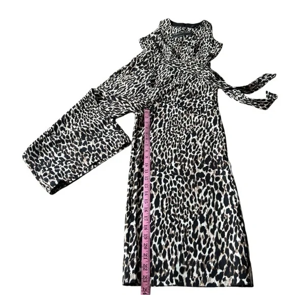 NWT Banana Republic Women’s Leopard Print Crop Wide Leg Sleeveless Jumpsuit, 2 - Picture 12 of 13